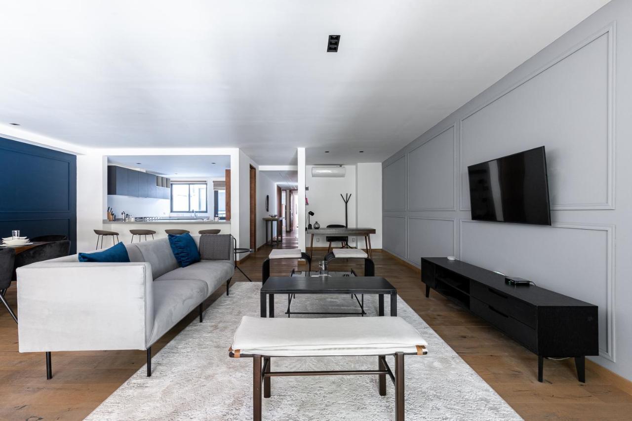 Апартаменты Amazing Huge 2Br/2.5Ba In Polanco! Мехико Экстерьер фото